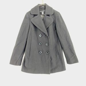New York & Company Black Pea Coat